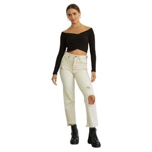 Urban Outfitters PAX BDG High Rise Distressed Jeans